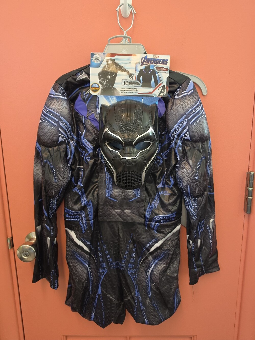Marvel Avengers Boys Large Black Panther Halloween Costume Wheelchair Adaptive